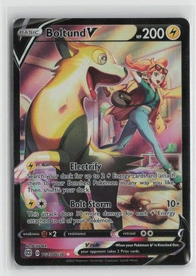 Boltund V TG13/TG30 Holo V Rare Brilliant Stars Trainer Gallery Pokemon NM