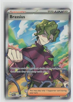 Brassius 135/131 Ultra Rare SV: Prismatic Evolutions Pokemon NM
