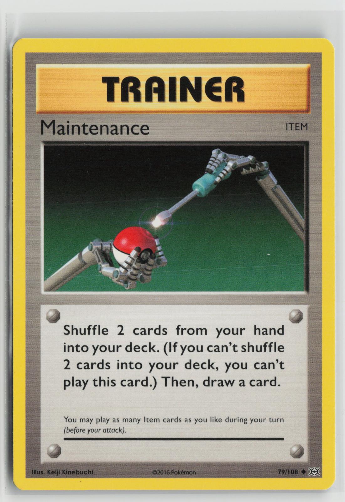 Maintenance 79/108 Uncommon Evolutions Pokemon NM