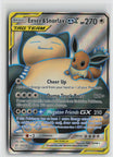 Eevee & Snorlax GX 171/181 Team Up NM Ultra Rare Holo Pokemon