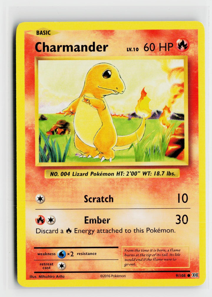 Charmander 9/108 Evolutions NM C Pokemon0