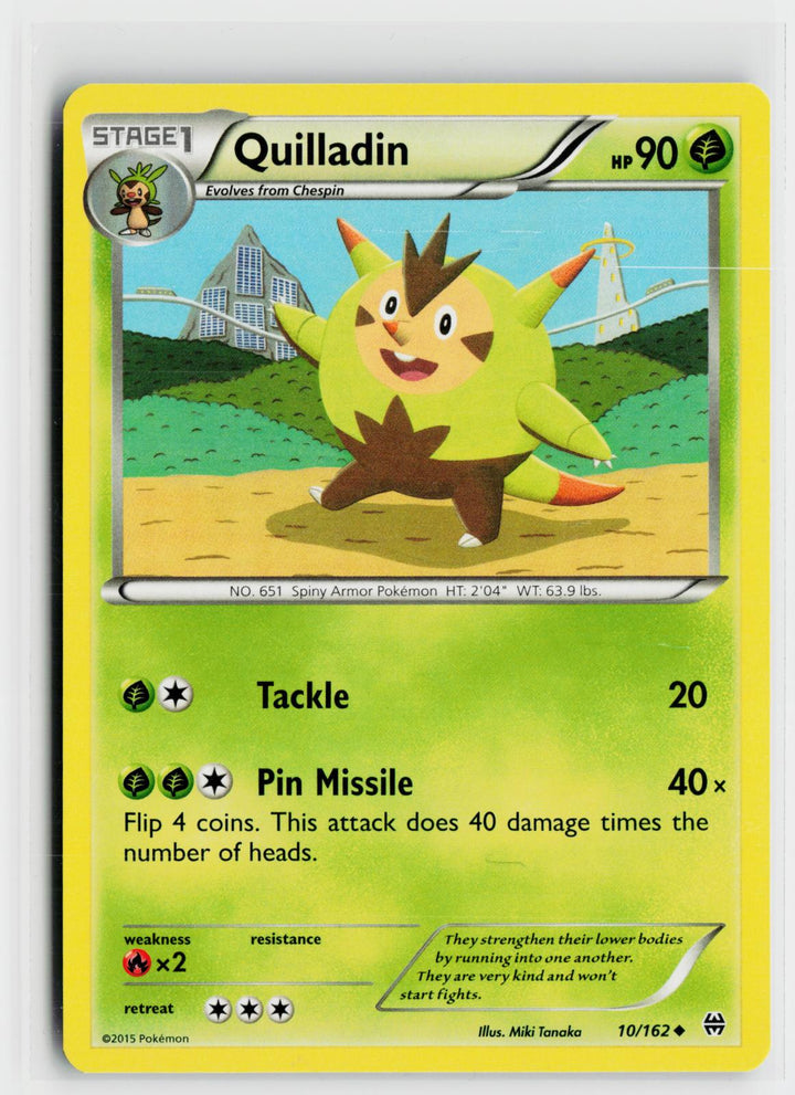 Quilladin 10/162 BREAKthrough NM UC Pokemon0