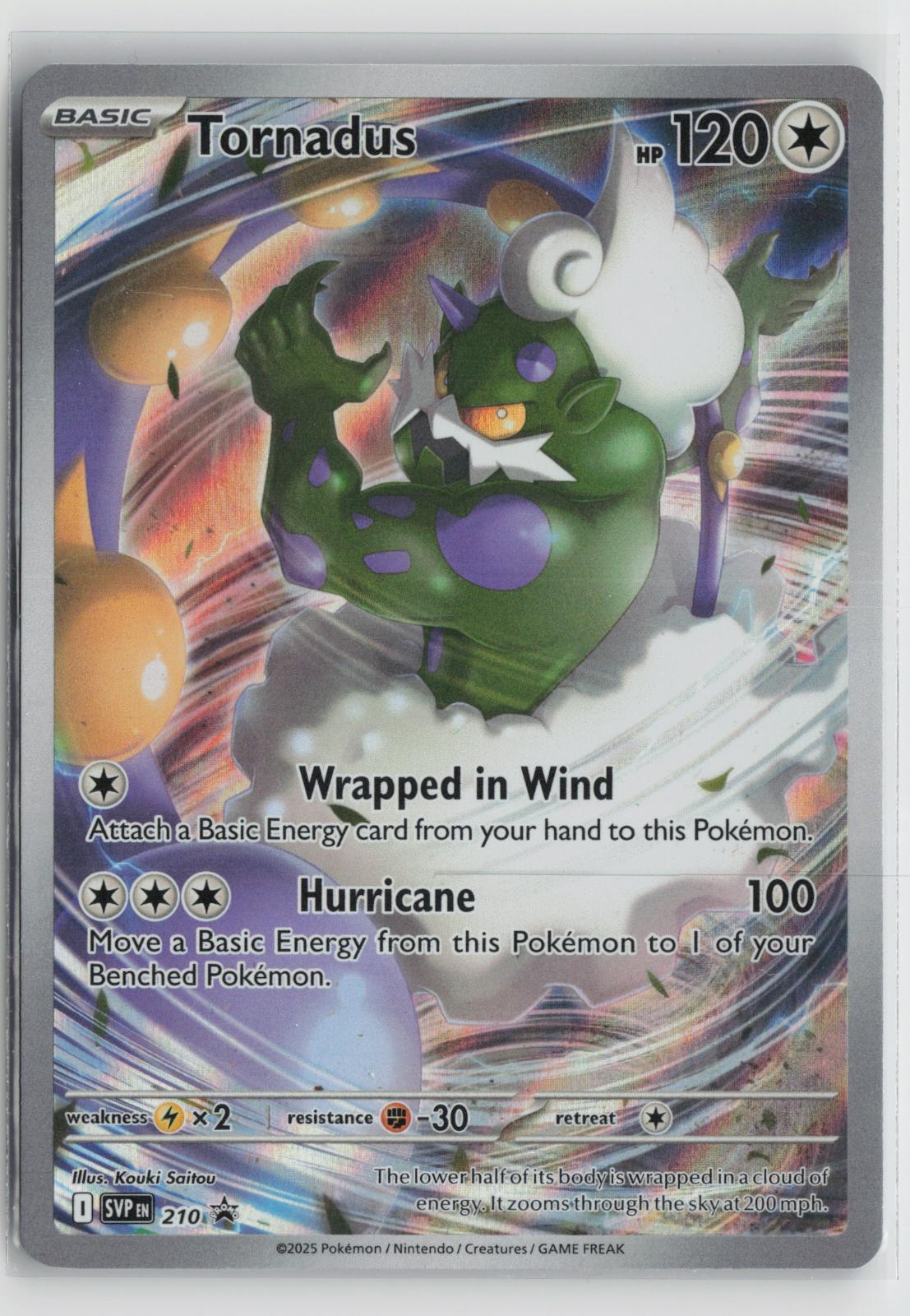 Tornadus (Pokemon Center Exclusive) 210 Scarlet & Violet Promo NM Holo P Pokemon