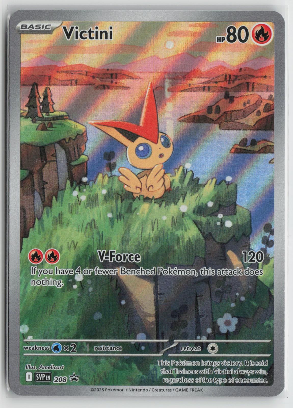 Victini 208 Scarlet & Violet Promo NM Holo P Pokemon