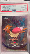 PSA 10 Spearow 21 Topps Chrome T.V. Pokemon