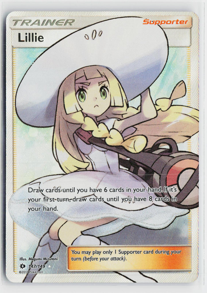 Lillie (Full Art) 147/149 SM Base Set NM Holo UR Pokemon0