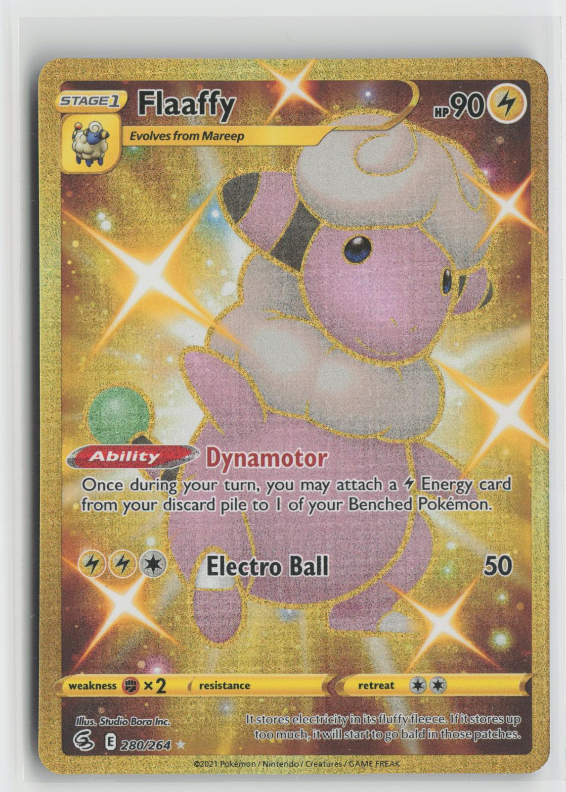Flaaffy 280/264 Secret Rare Fusion Strike Pokemon Holo NM