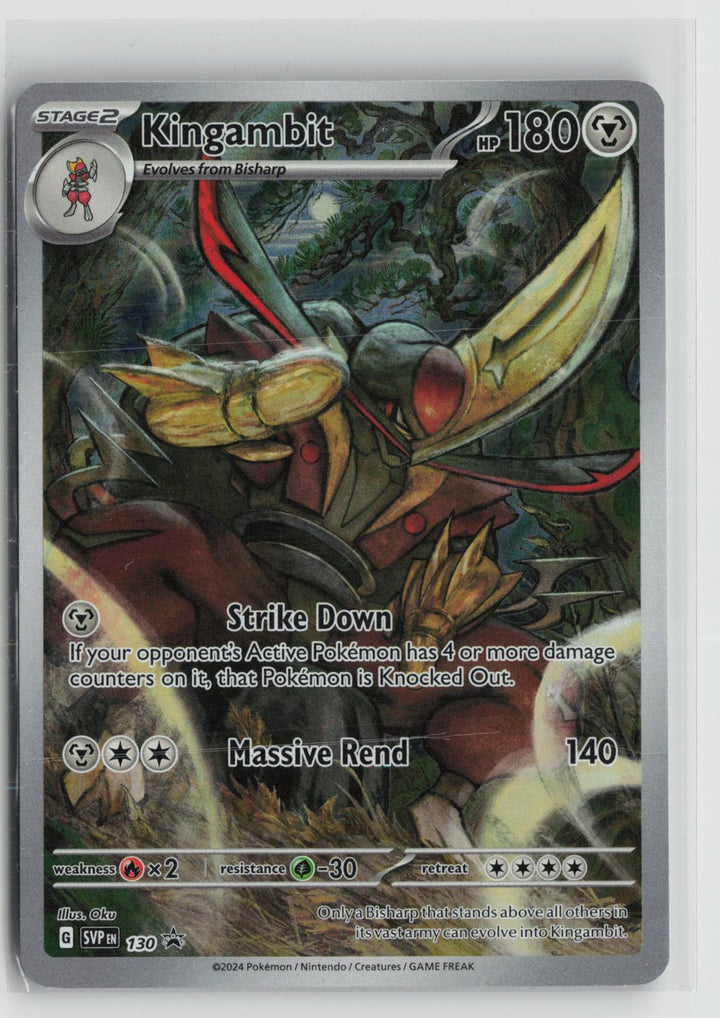 Kingambit 130 Scarlet & Violet Promo NM Holo P Pokemon0
