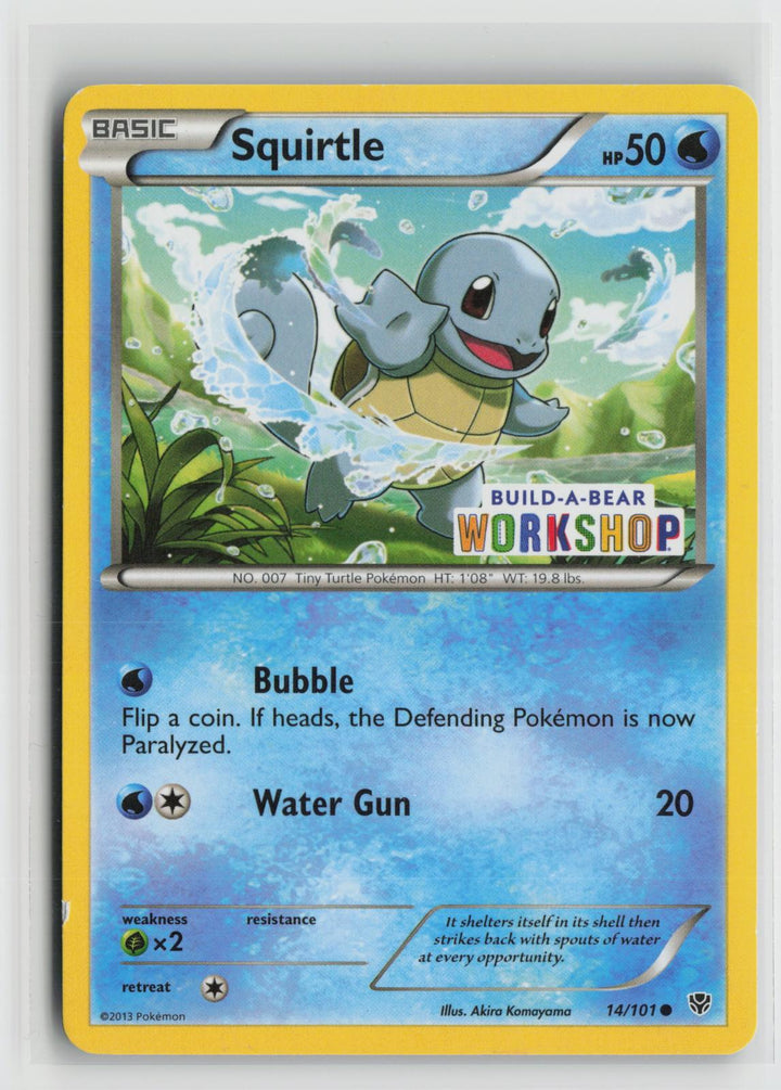 Squirtle (Build-A-Bear Workshop Exclusive) 014/101 NM Pokemon0