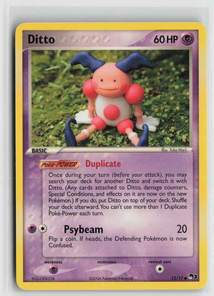 Ditto 12/17 Common POP Series 3 Pokemon NM0