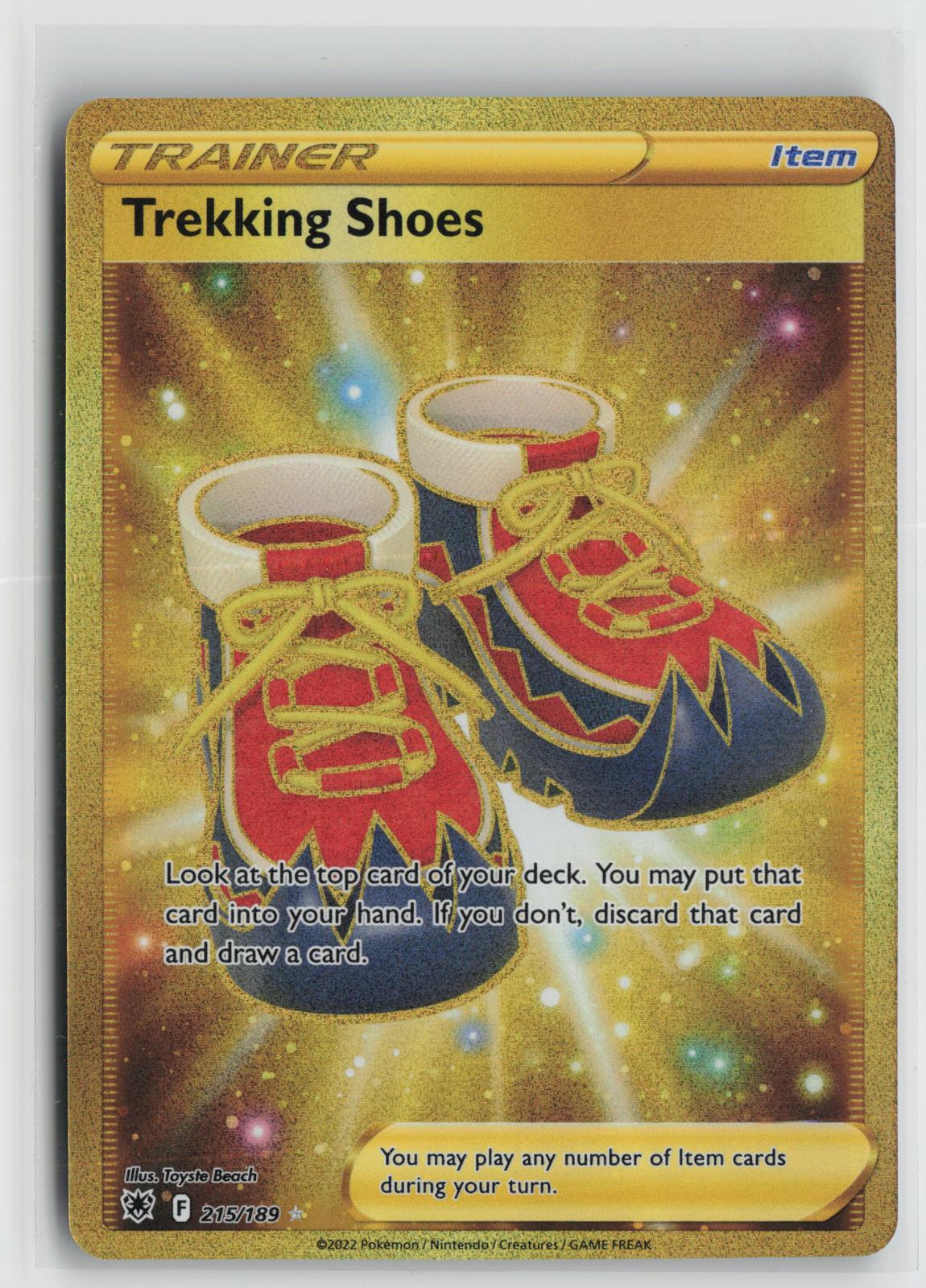 Trekking Shoes 215/189 Astral Radiance NM SEC Holo Pokemon