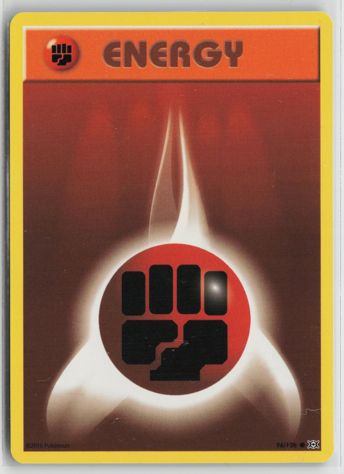 Fighting Energy 106/111 Neo Genesis Pokemon Unlimited NM