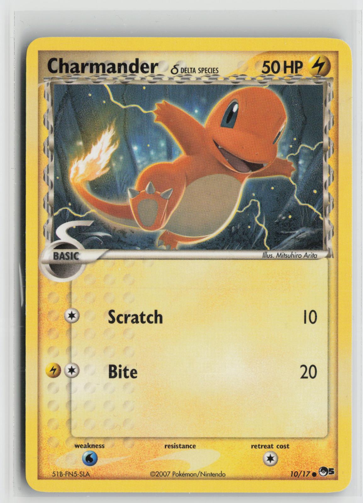 Charmander 10/17 Common POP Series 5 Pokemon NM