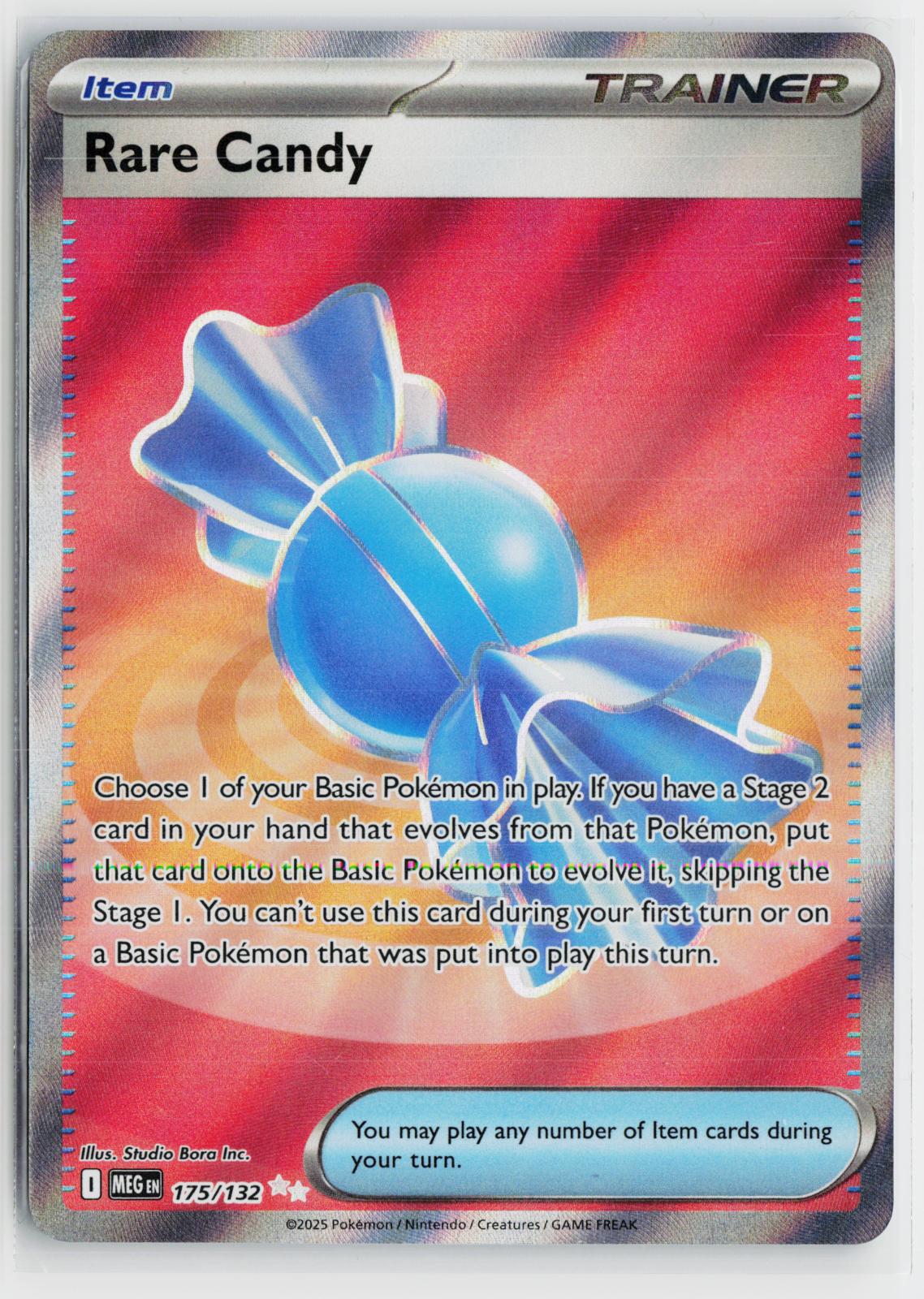 Rare Candy 175/132 Mega Evolution NM UR Holo Pokemon