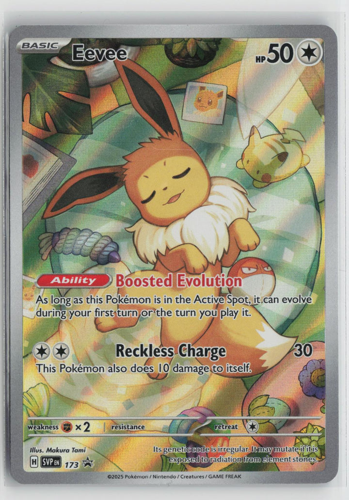 Eevee (Pokemon Center Exclusive) 173 Scarlet & Violet Promo NM Holo P Pokemon0