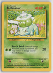 Bulbasaur 44/102 Common Base Set Pokemon NM