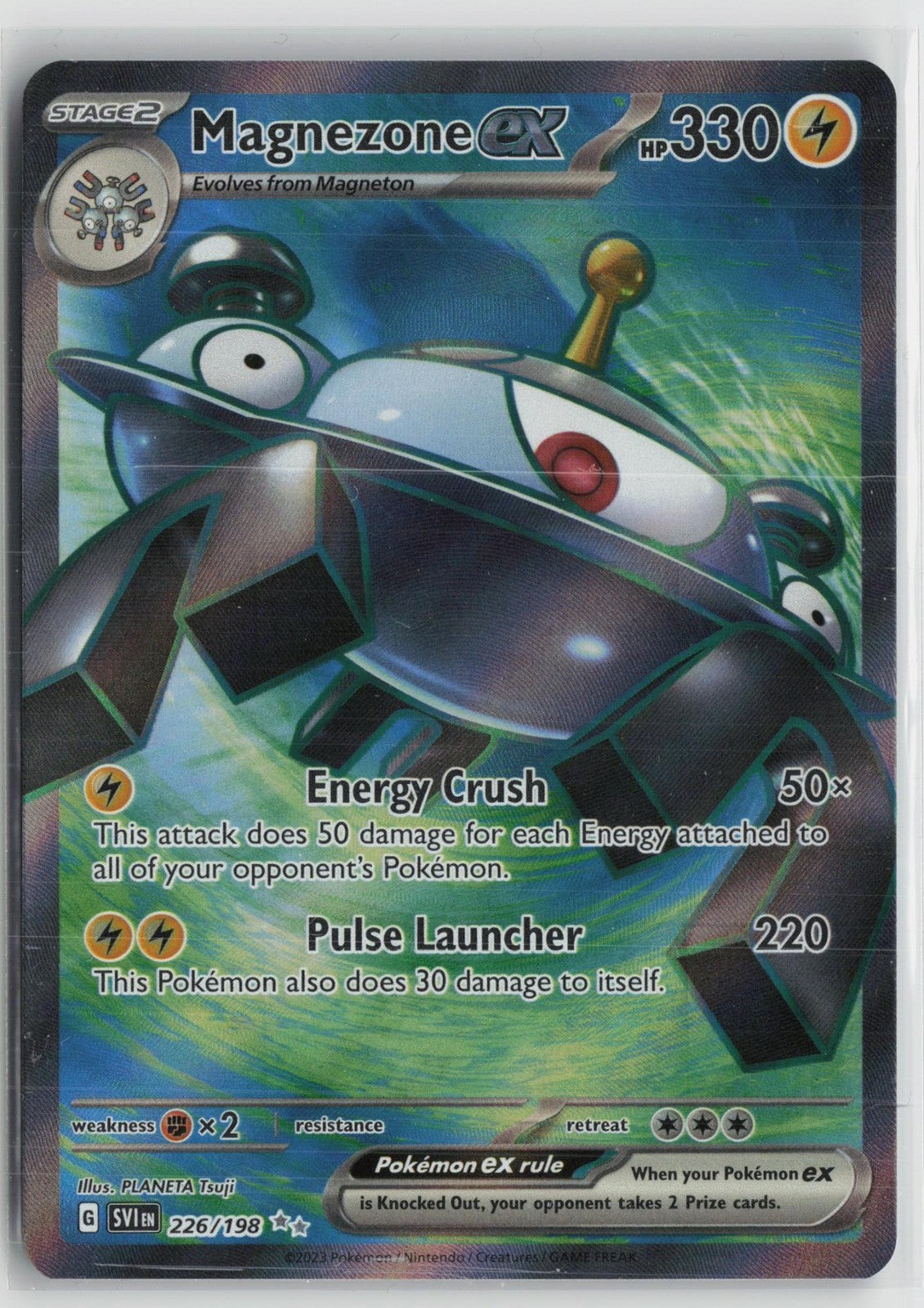 Magnezone ex 226/198 Ultra Rare Scarlet & Violet Pokemon NM