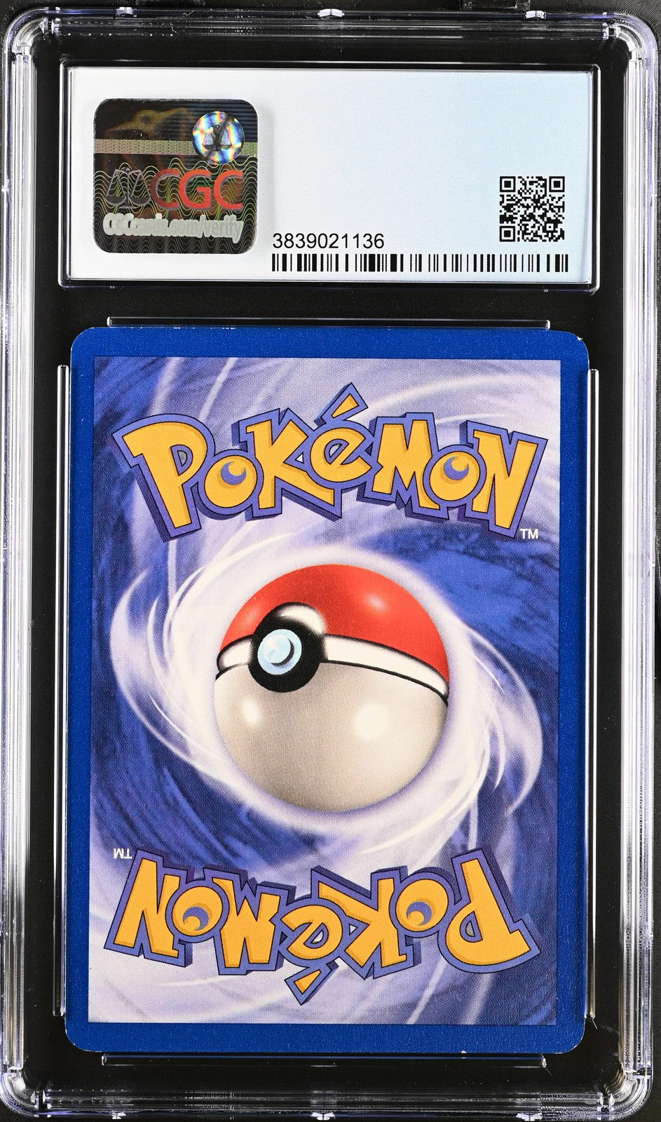 Dark Vaporeon 45/82 Team Rocket Pokemon CGC 7.5 Near Mint+