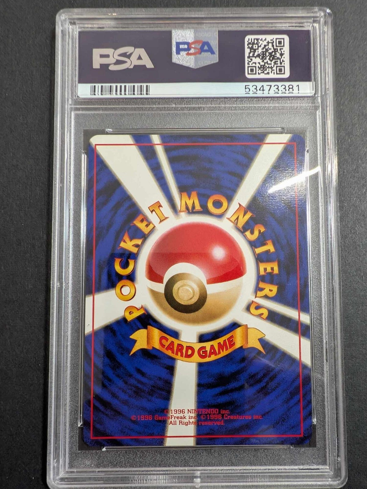 Moltress ANA 146 PSA 9 promo Japanese Pokemon Card 1999 OLD BACK ALL NIPPON AIR