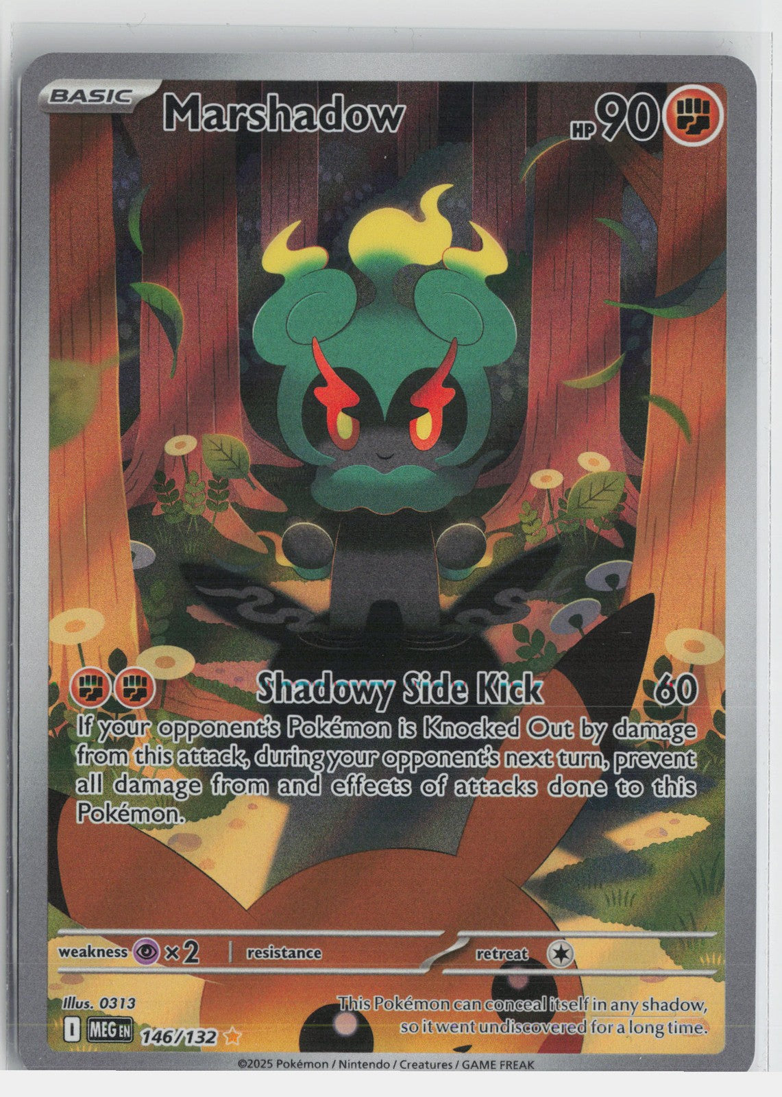 Marshadow - Illustration Rare ME01: Mega Evolution 146/132 NM