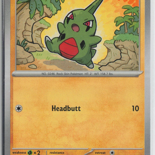 Larvitar 047/131 Master Ball Prismatic Evolutions Pokemon NM0