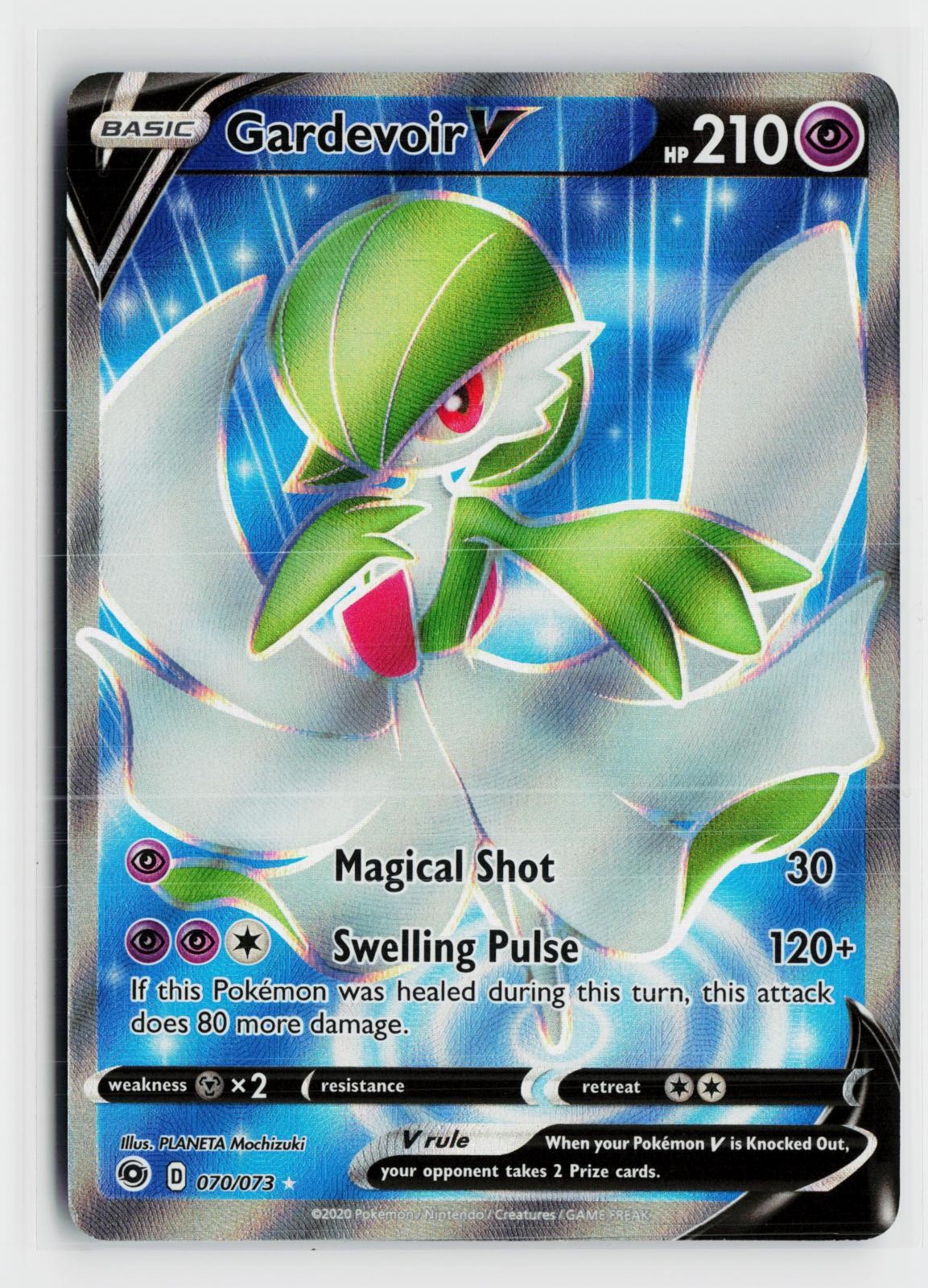 Gardevoir V 070/073 Champion's Path NM UR Holo Pokemon