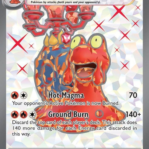 Magcargo ex 191/167 Twilight Masquerade TWM Ultra Rare Near Mint Pokemon 2024