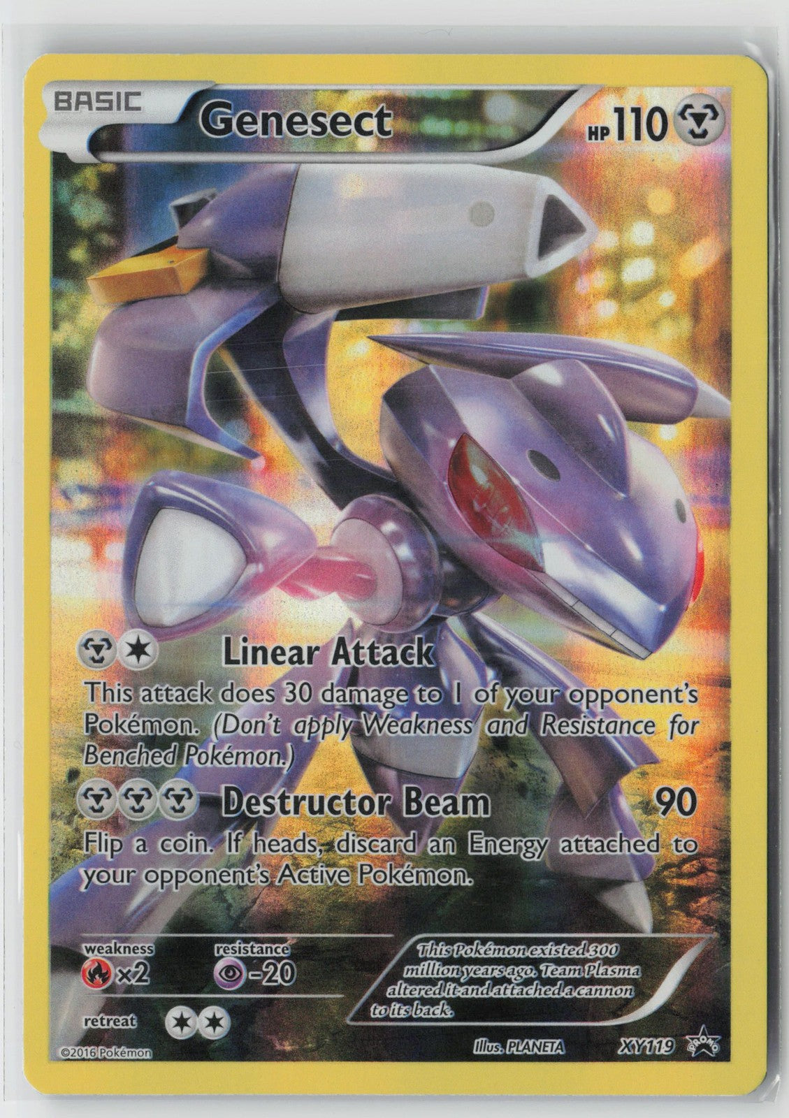Genesect XY119 Promo XY Black Star Promos Pokemon NM
