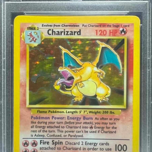 Charizard Holo 4/102 Game Pokemon PSA 70