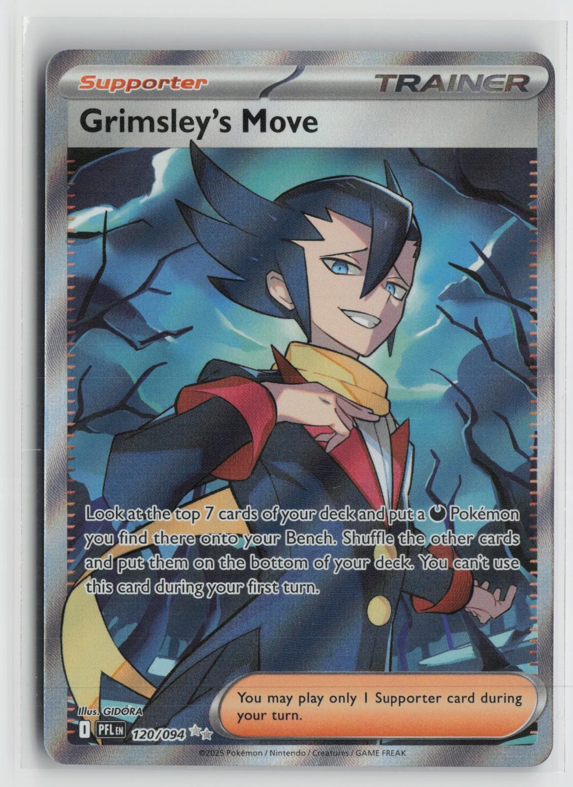Grimsley's Move 120/094 Ultra Rare Phantasmal Flames Pokemon NM