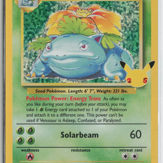 Venusaur 15/102 Classic Collection Celebrations: Classic Collection Pokemon NM0