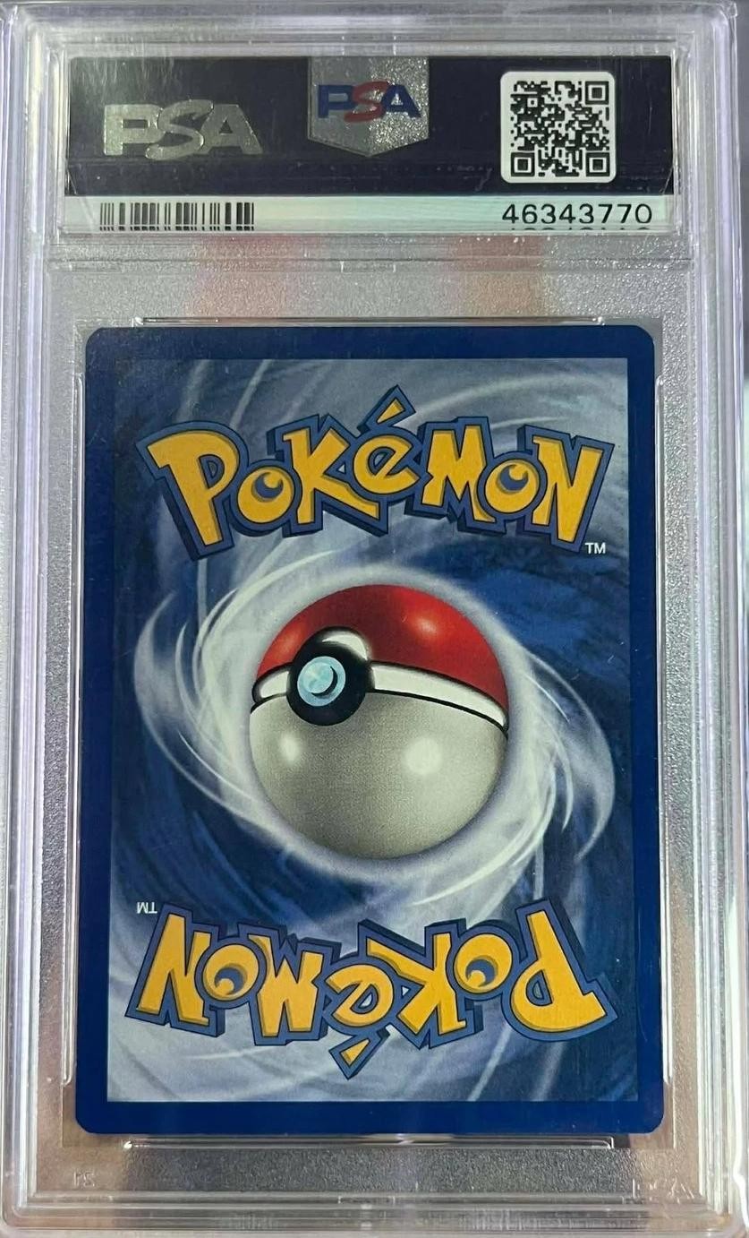 Raichu Holo 14/102 Game Pokemon PSA 9