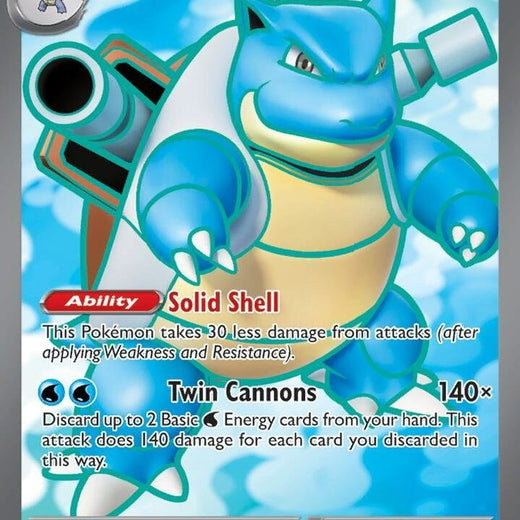 Blastoise ex 184/165 151 MEW Ultra Rare mint 184 Pokemon