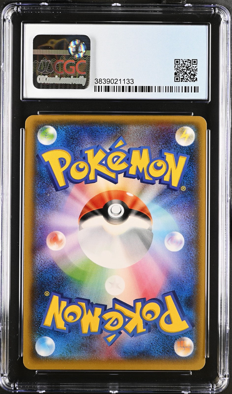 Poncho-wearing Eevee (vaporeon) 137/SM-P Mega Campaign Pokemon CGC 8.5 Nm/mint+