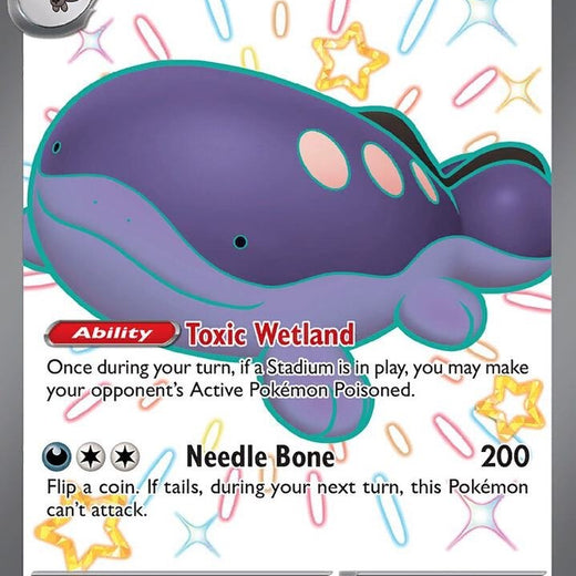 Paldean Clodsire ex 219/091 Paldean Fates Shiny Ultra Rare Pokemon 2024