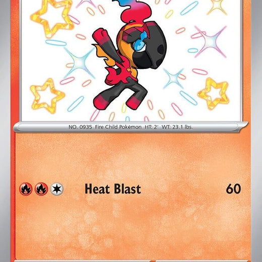 Charcadet 114/091 Paldean Fates PAF Shiny Rare Near Mint Pokemon 2024