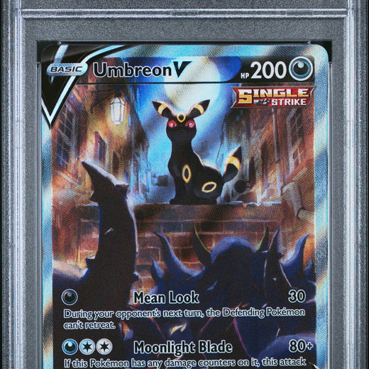 Umbreon V 189/203 Evolving Skies Pokemon PSA 90