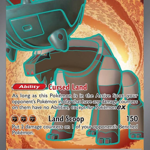 Ting-Lu ex 243/193 Paldea Evolved PAL Ultra Rare near mint 243 Pokemon 2023