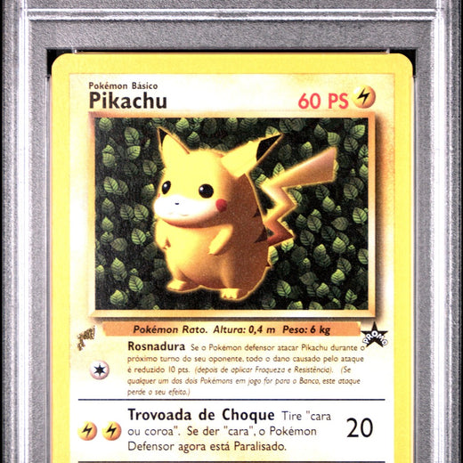 Ivy Pikachu 1 Portuguese Pikachu World Collection Pokemon PSA 90