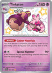 Tinkaton 167/091 Paldean Fates PAF Shiny Rare Near Mint Pokemon 2024