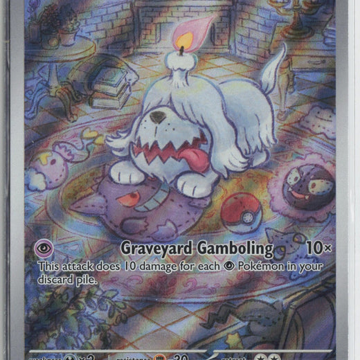 Greavard 214/198 Illustration Rare Scarlet & Violet Pokemon NM0