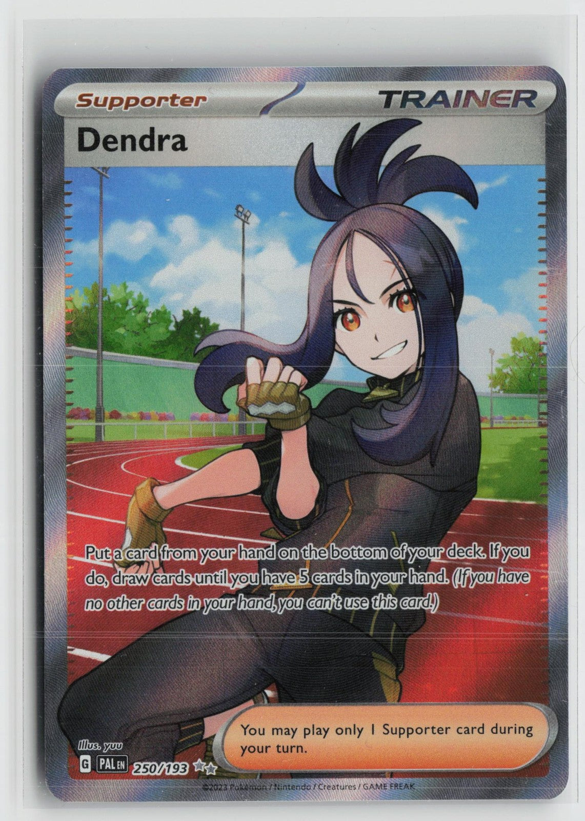 Dendra 250/193 Ultra Rare Paldea Evolved Pokemon NM