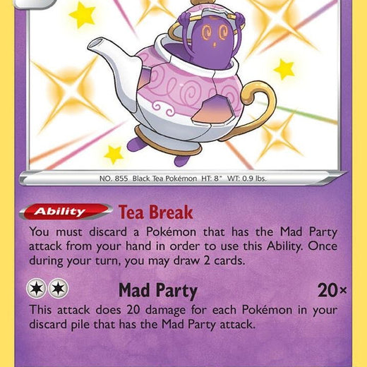 Polteageist SV053/SV122 Shining Fates Shiny Rare Near Mint Pokemon 2021