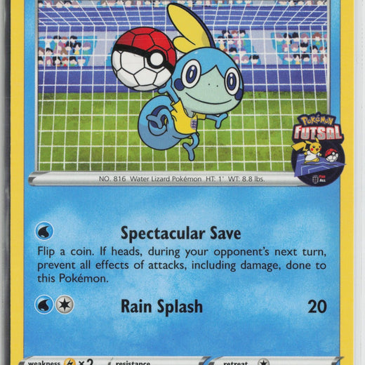 Sobble on the Ball 5/5 Pokemon Futsal Collection Pokemon NM0