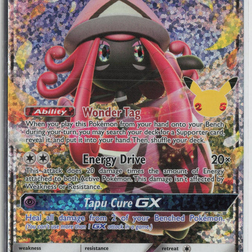 Tapu Lele GX 60/145 Celebrations: Classic Collection Pokemon NM0