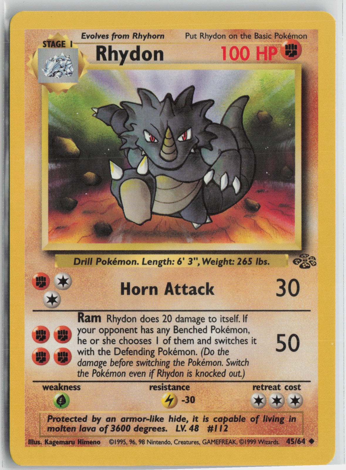 Rhydon Uncommon Jungle 45/64 NM