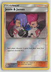 Jessie & James 58/68 Reverse Holo Rare Hidden Fates Pokemon NM