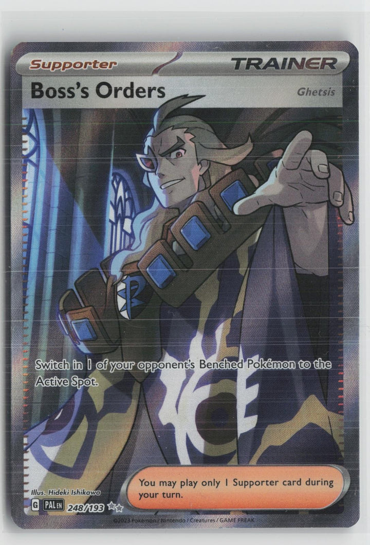 Boss's Orders (Ghetsis) 248/193 Ultra Rare Paldea Evolved Pokemon NM0