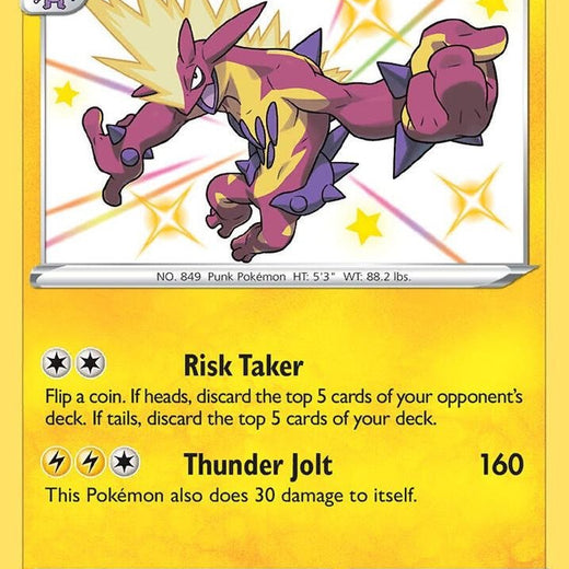 Toxtricity SV042/SV122 Shining Fates SHF Shiny Rare Near Mint Pokemon 2021