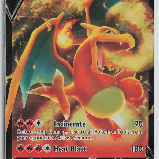 Charizard V 018/159 Holo Rare V Crown Zenith Pokemon NM0